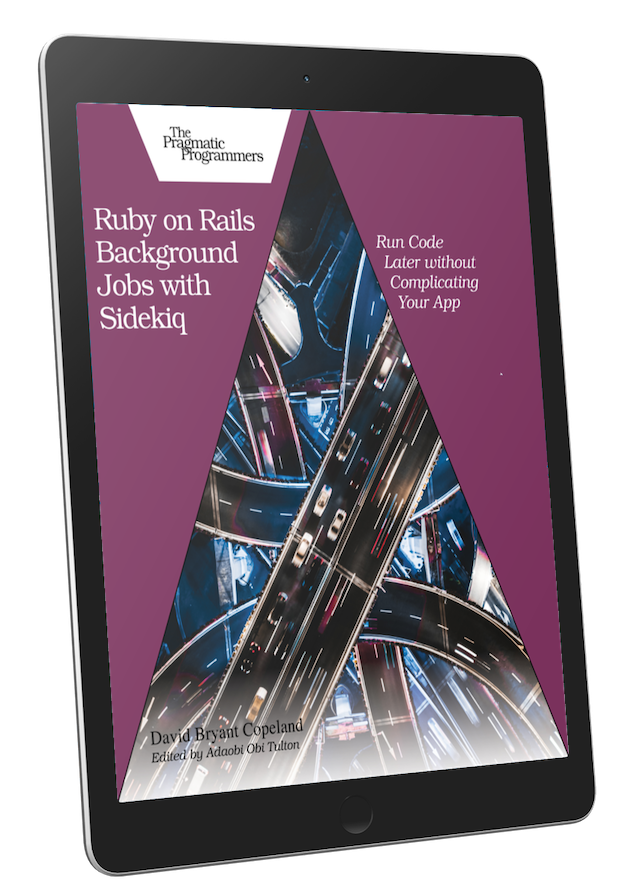 Book cover inside an e-reader